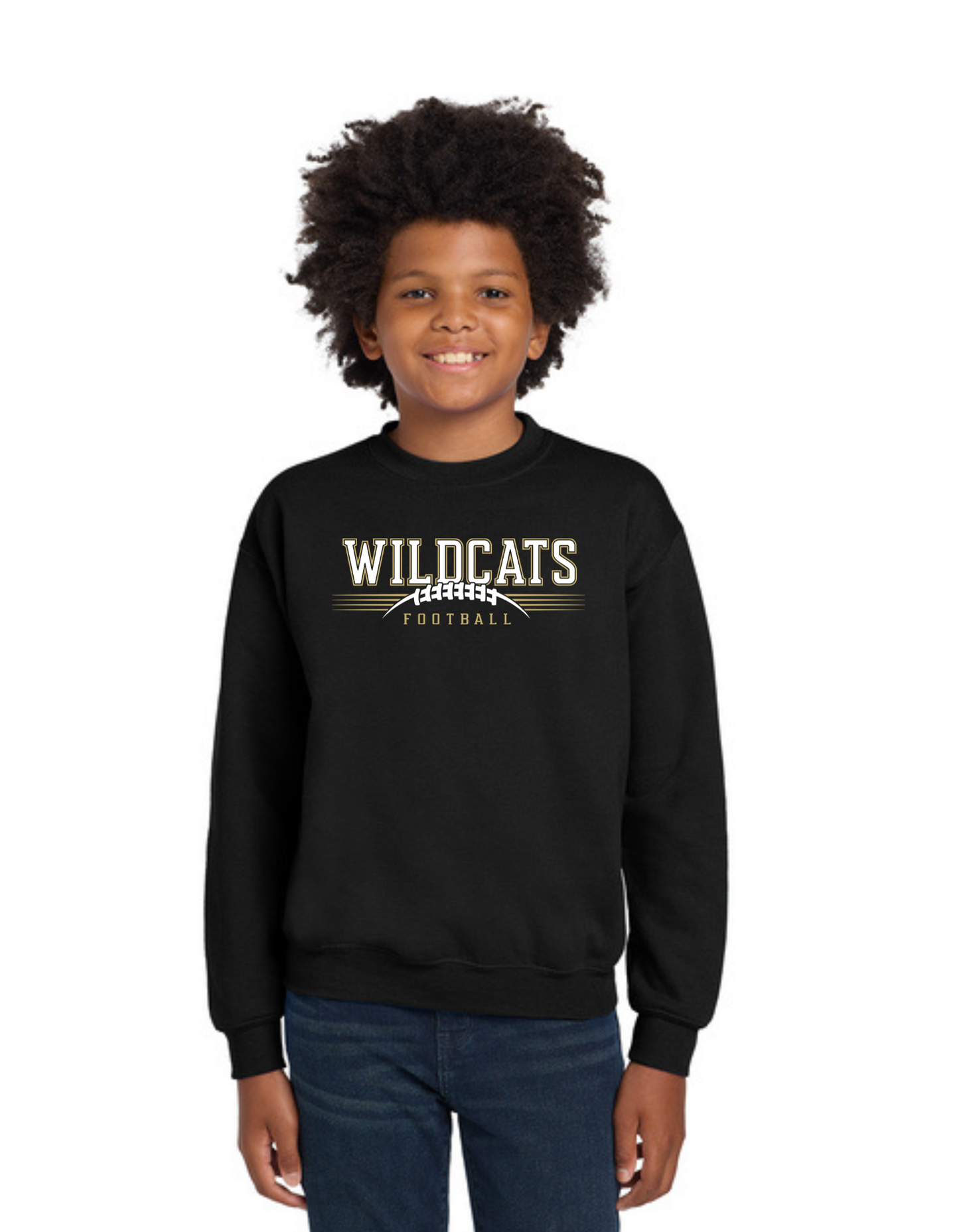 WWJR Football Gildan Crewneck Sweatshirt Youth & Adult