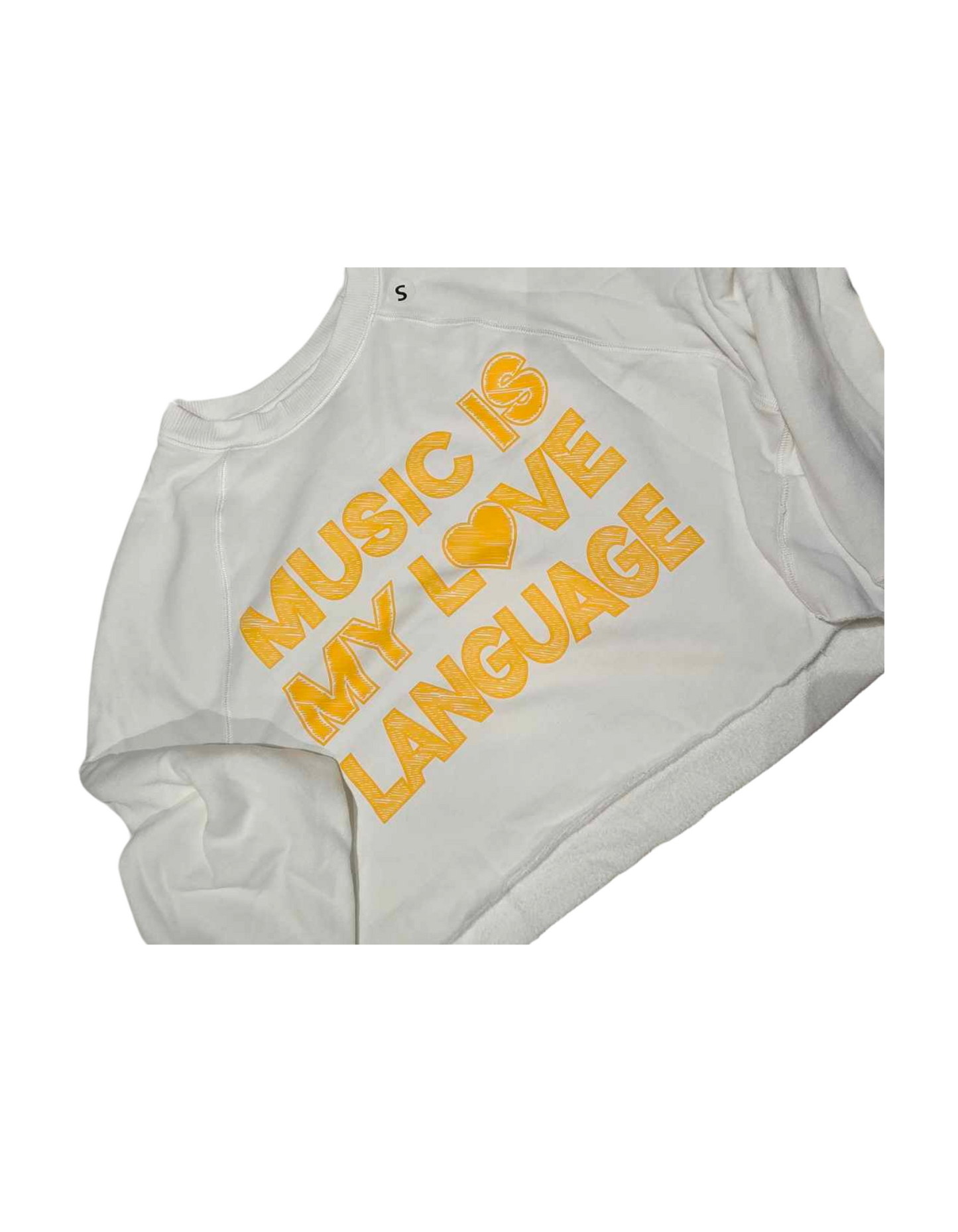 Oversized Cropped Crewneck American Eagle Adult Small