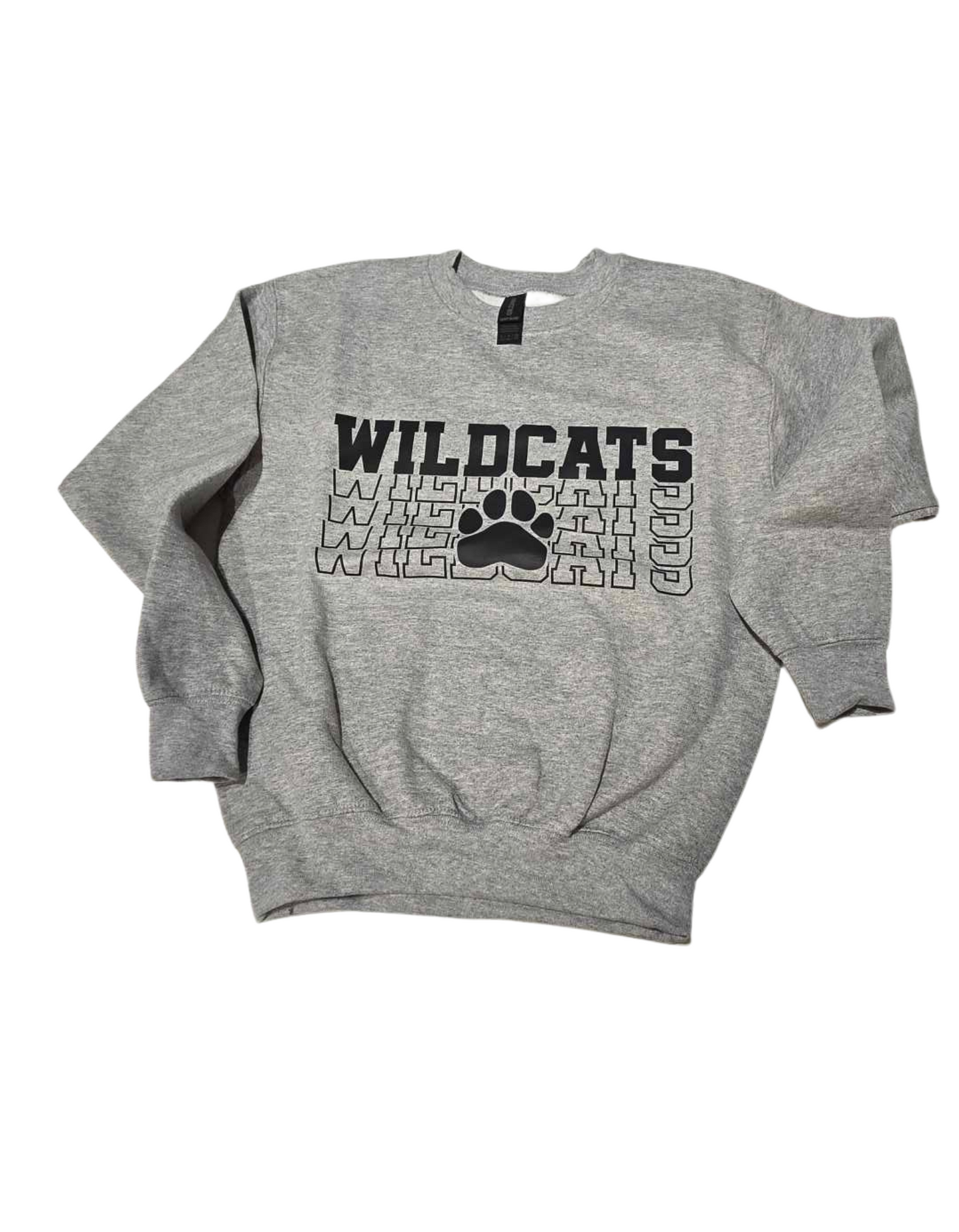 Wildcats Youth Small Gildan Crewneck Sweatshirt