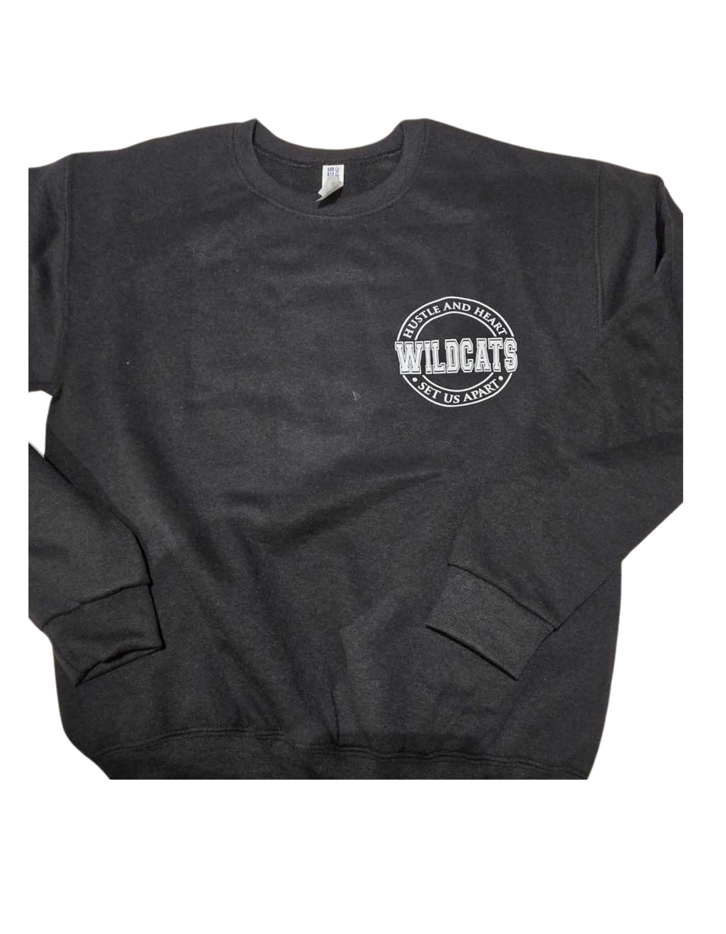 Wildcat Hustle & Heart Youth Crewneck Large