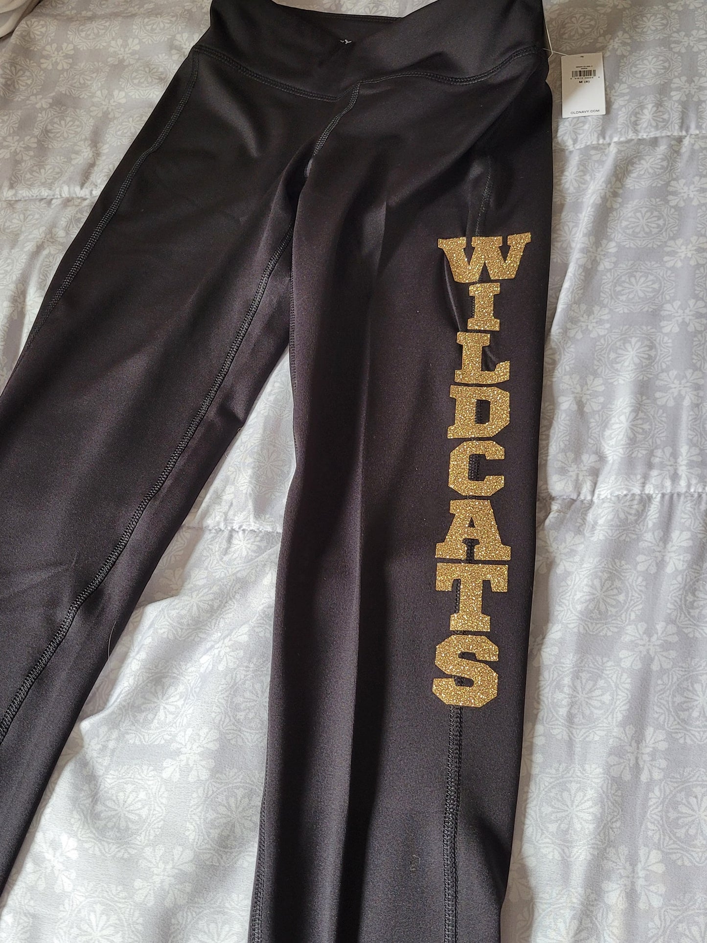 WWJR Glitter Wildcat Leggings