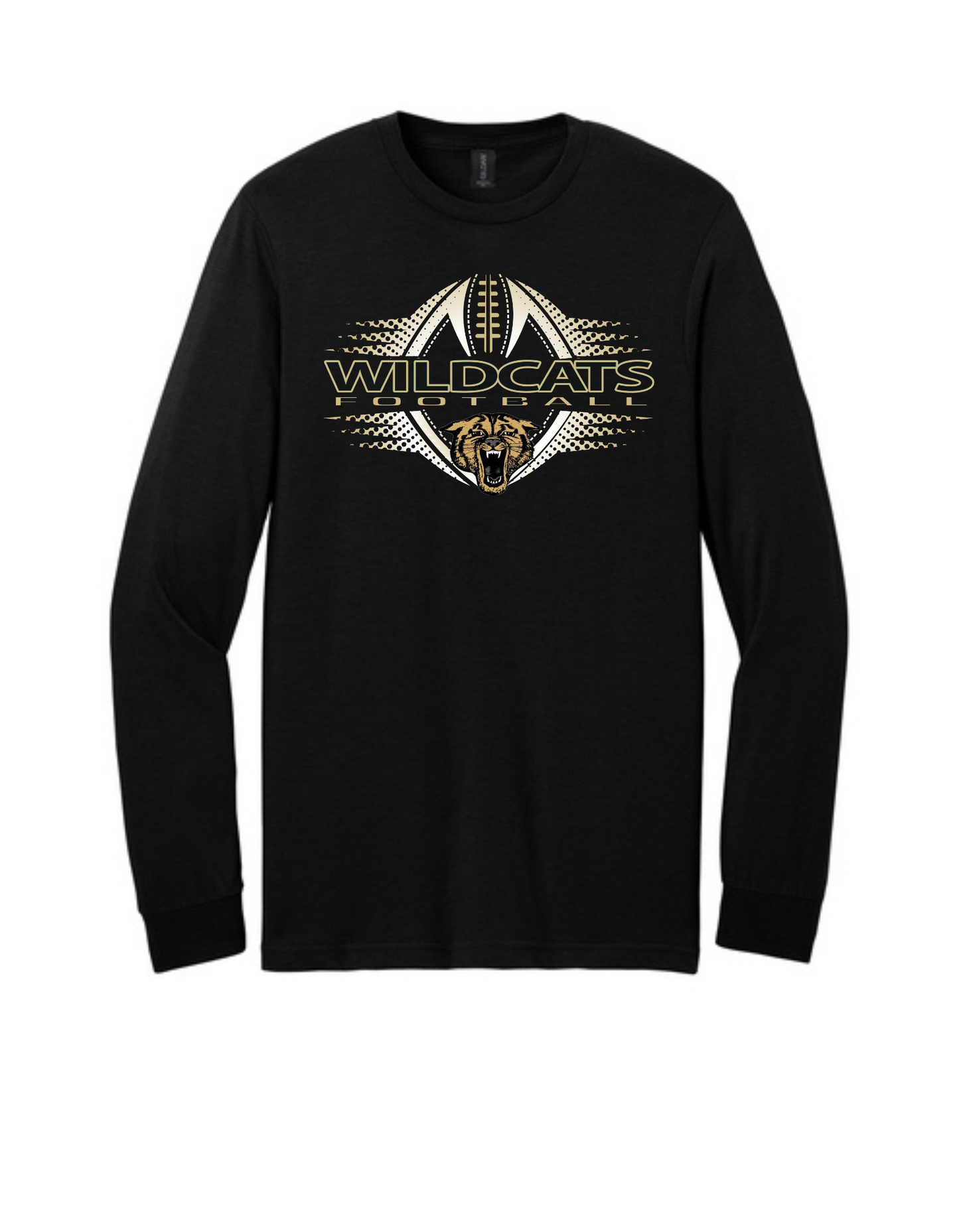 WWJR Wildcats Gildan Long sleeve Tee Youth & Adult