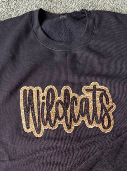 Wildcat Glitter with NO Bow