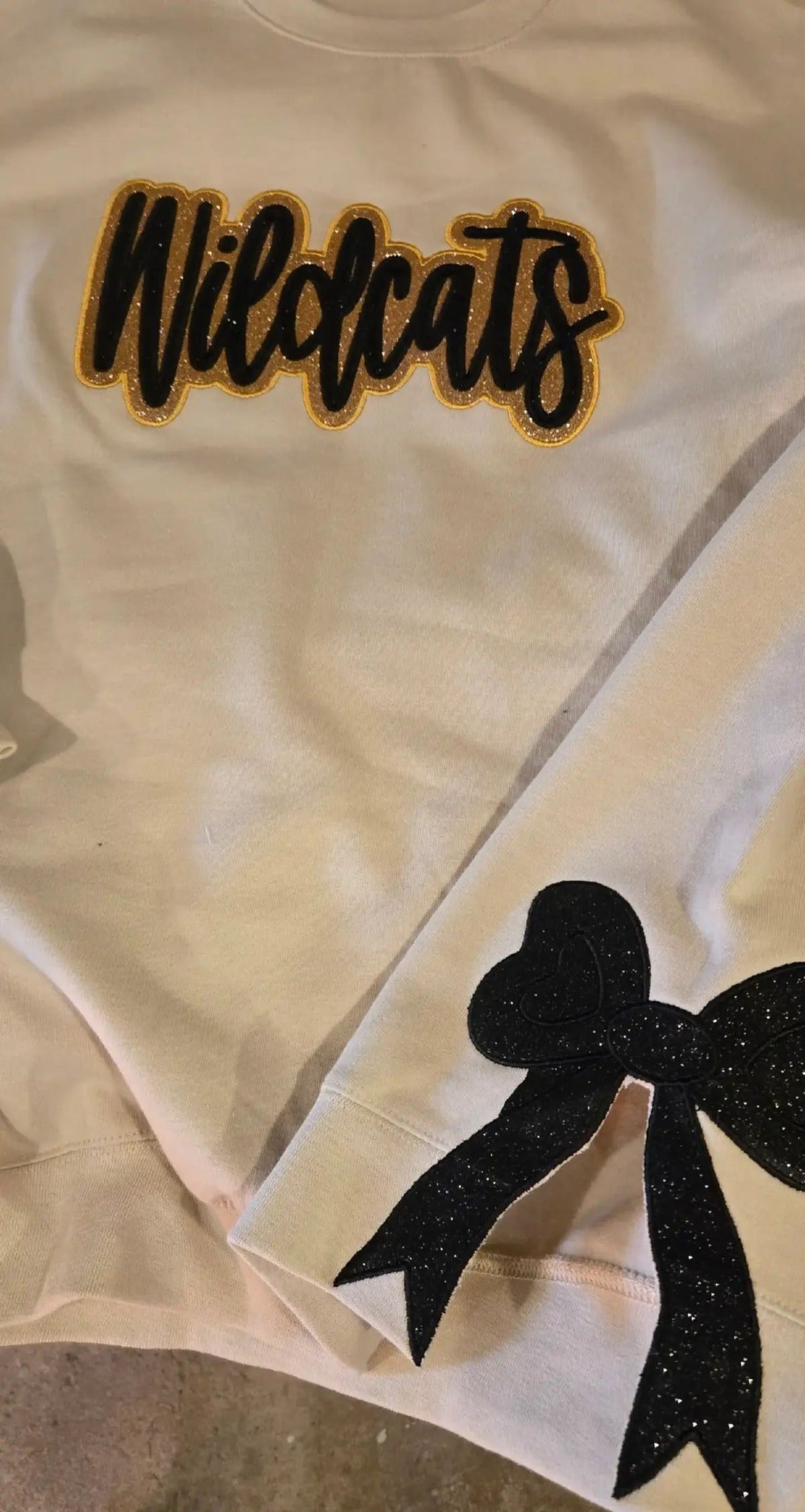 Wildcat Glitter with Side bows