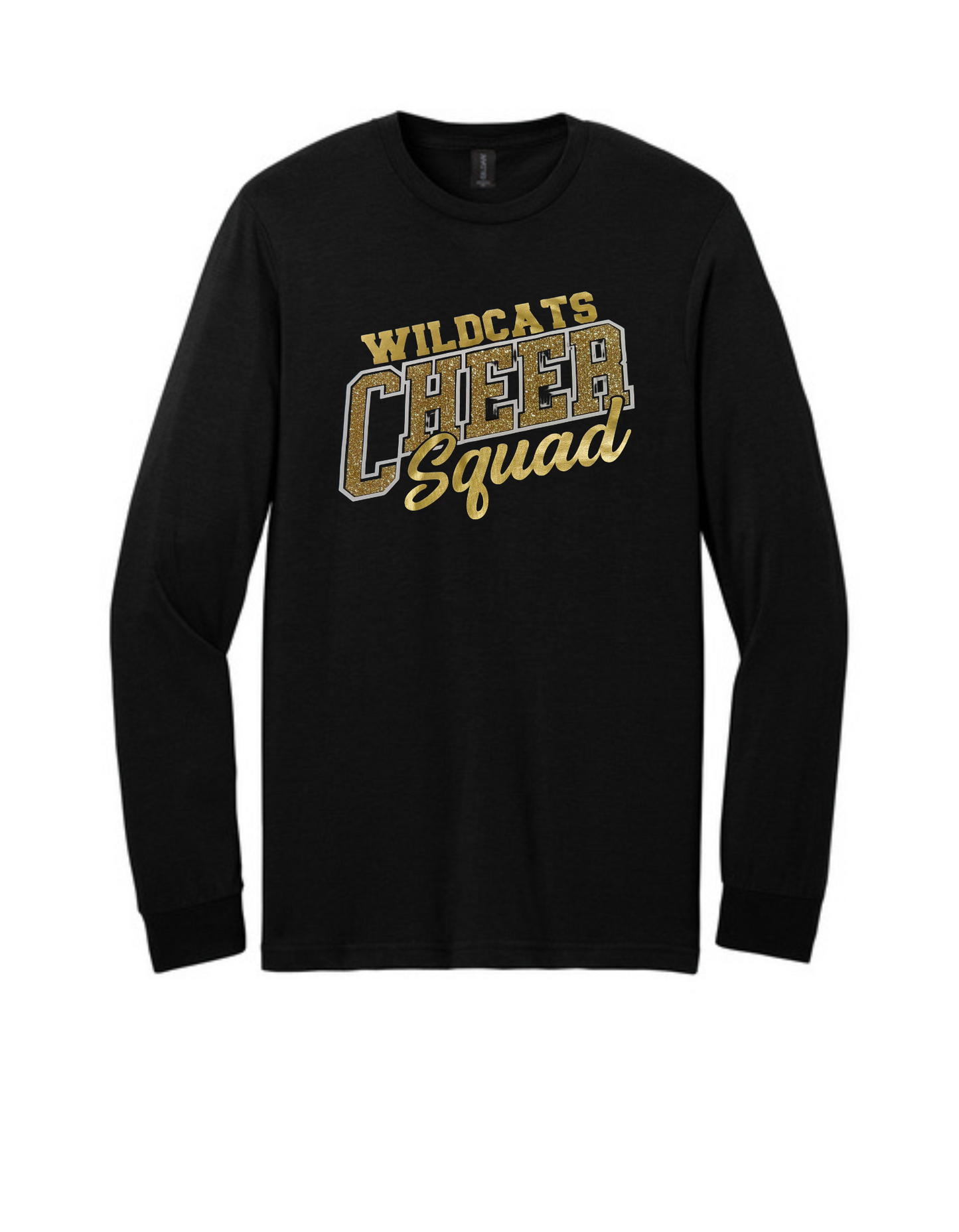 WWJR Wildcats Cheer Gildan Long sleeve Tee Youth & Adult
