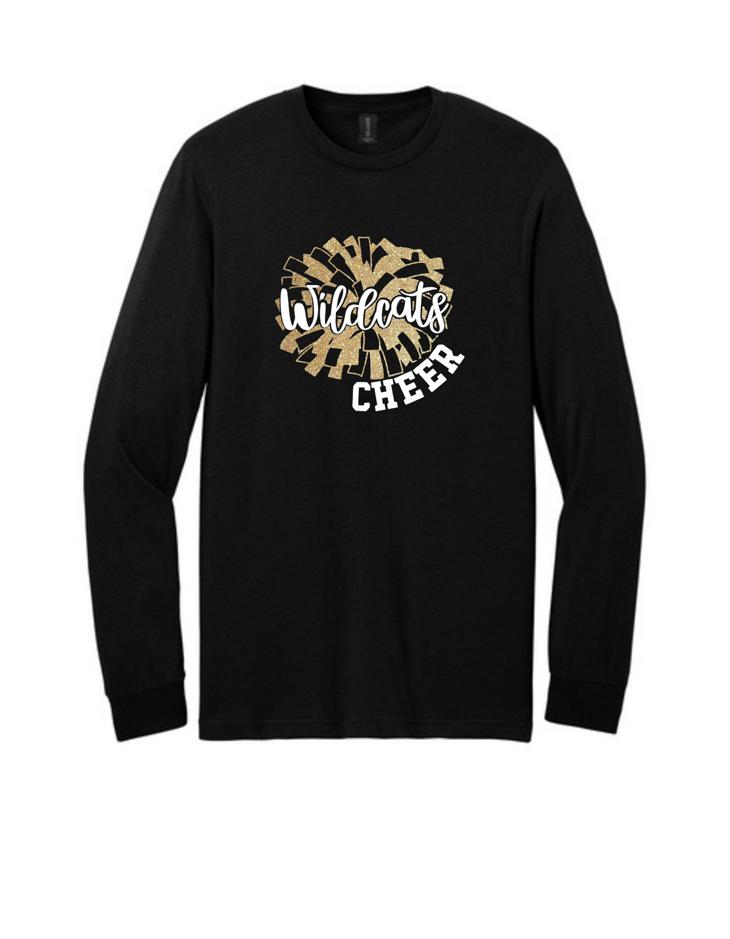 WWJR Wildcats Cheer Gildan Long sleeve Tee Youth & Adult