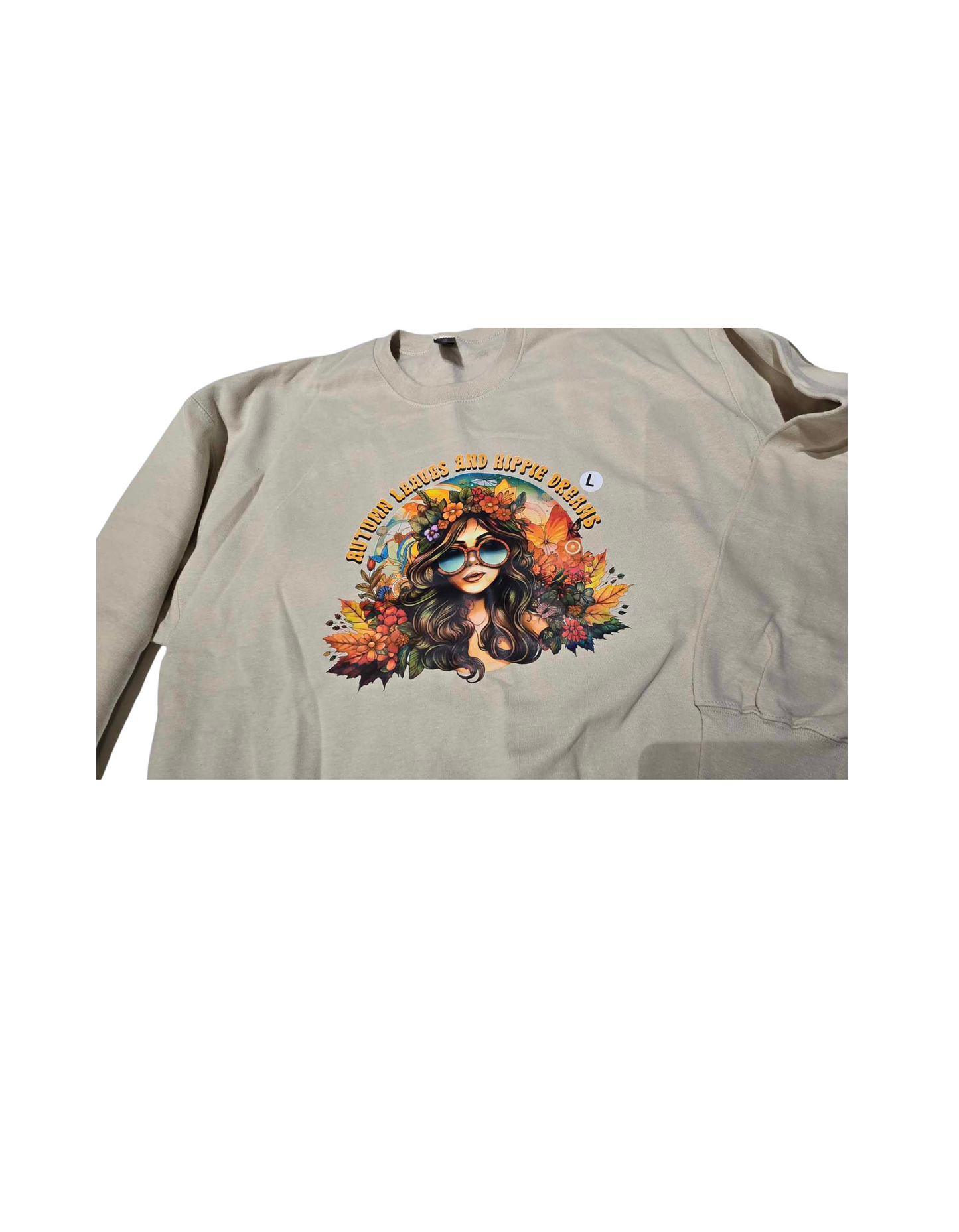 Gildan Soft Style Crewneck Sweatshirt Adult L Autumn Leaves