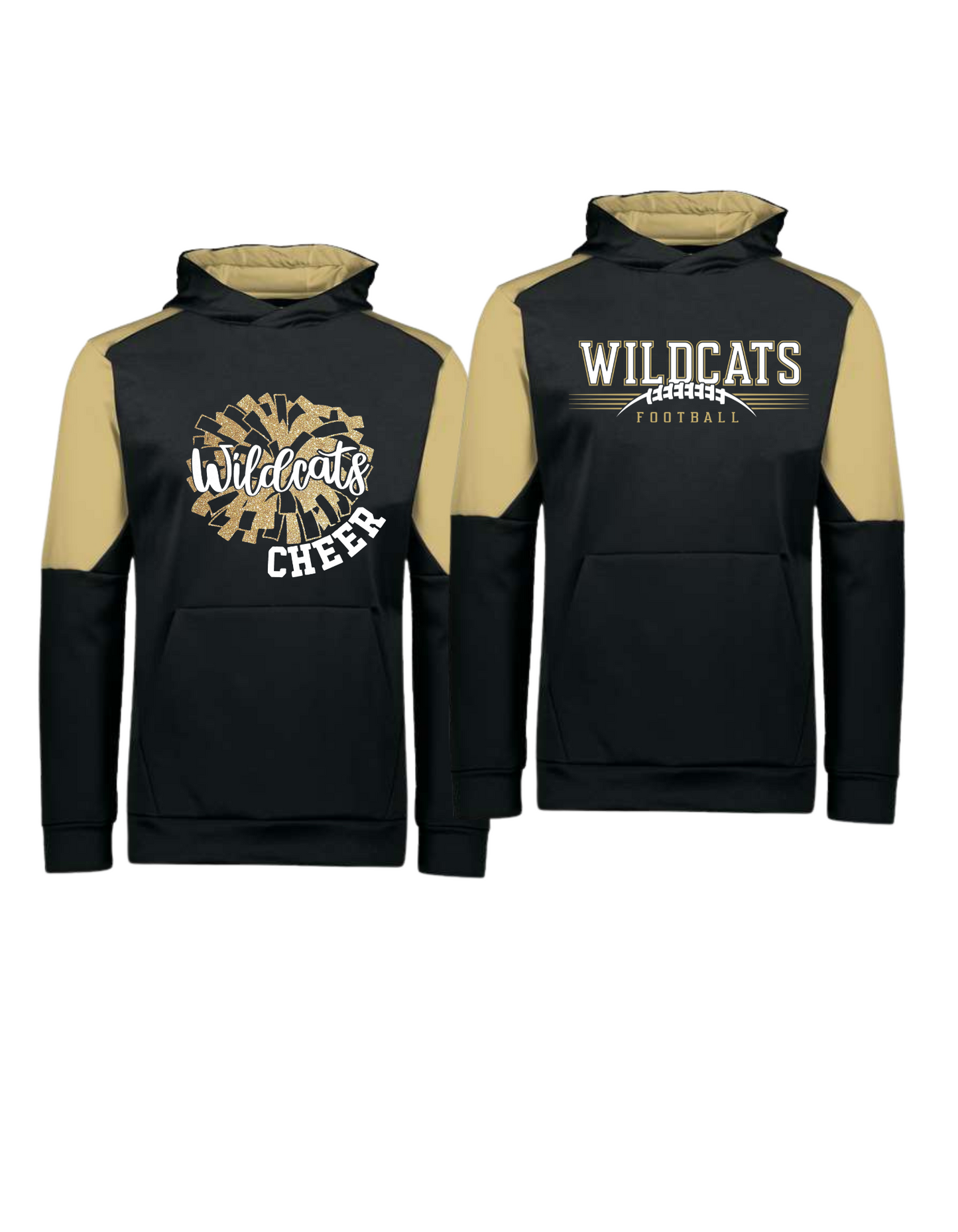 WWJR Wildcats with Westie and Glitter Pom Pom Holloway Hoodie Youth & Adult