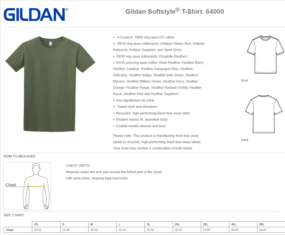 WWJR Wildcats Football Youth and Adult Gildan Softstyle Tee
