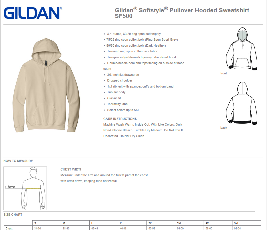 WWJR Wildcats Cheer Adult Gildan Softstyle Pullover Hooded Sweatshirt with Bella upgrade available