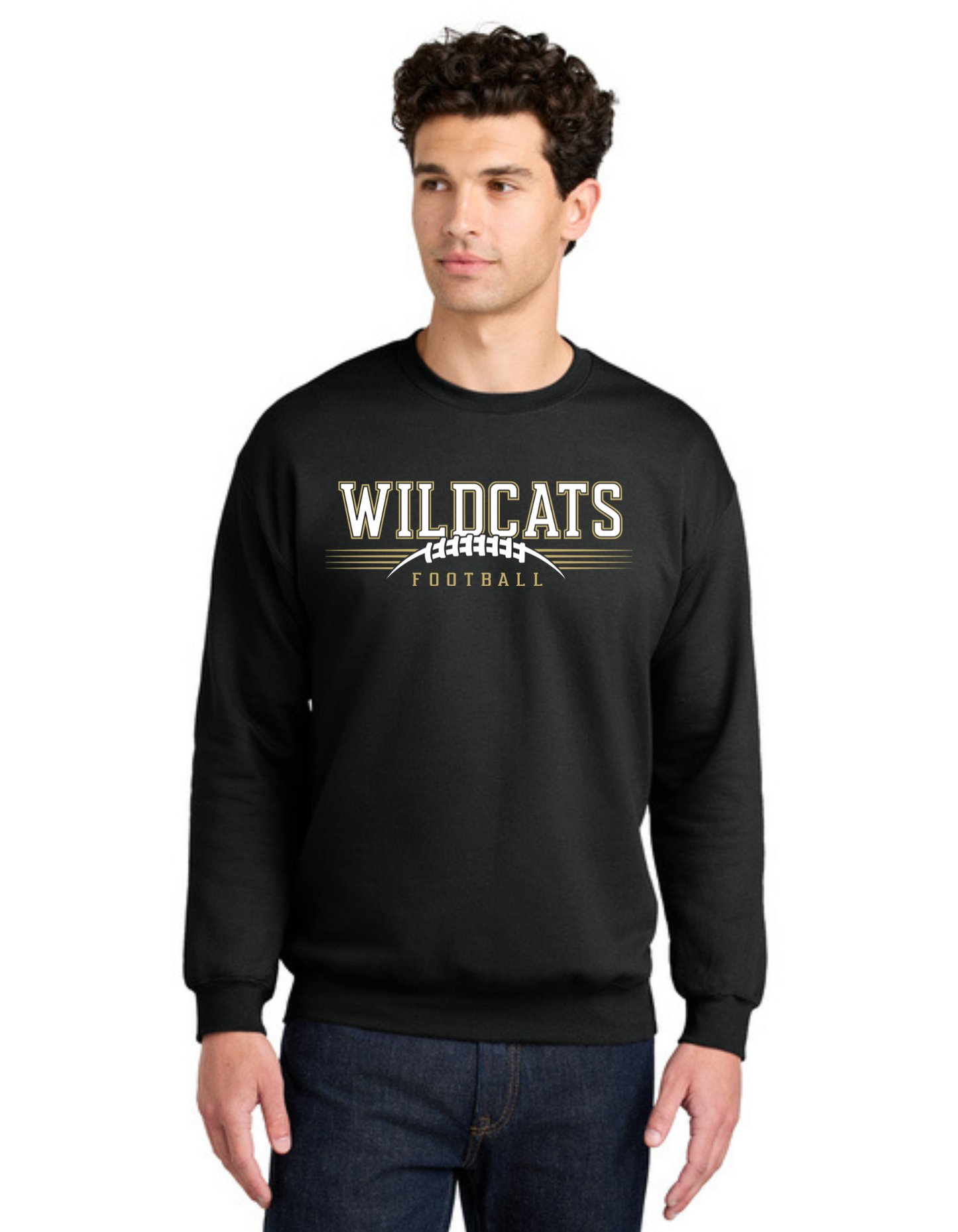 WWJR Football Gildan Crewneck Sweatshirt Youth & Adult