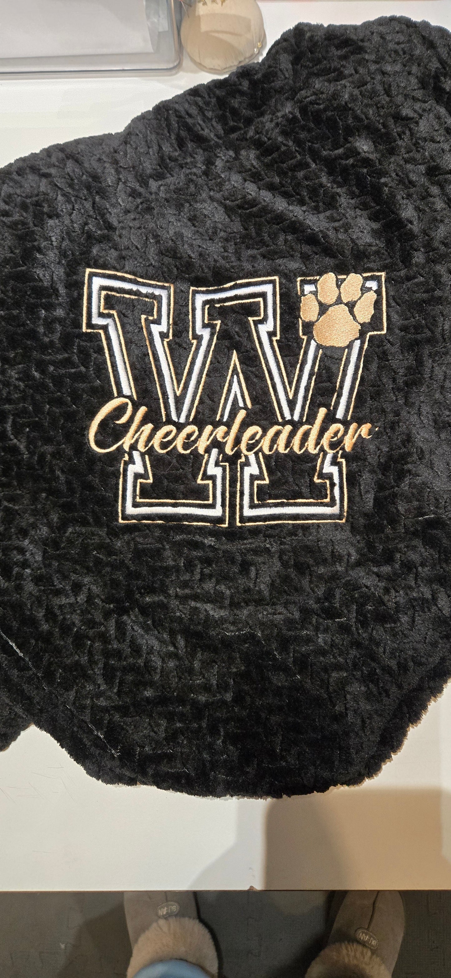 WWJR Wildcats Gildan Heavy Stadium Blankets Football, Cheerleader or Wildcats Embroidery