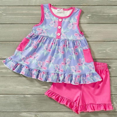 Pete & Lucy Pretty in Paradise 2 PC set size 2T