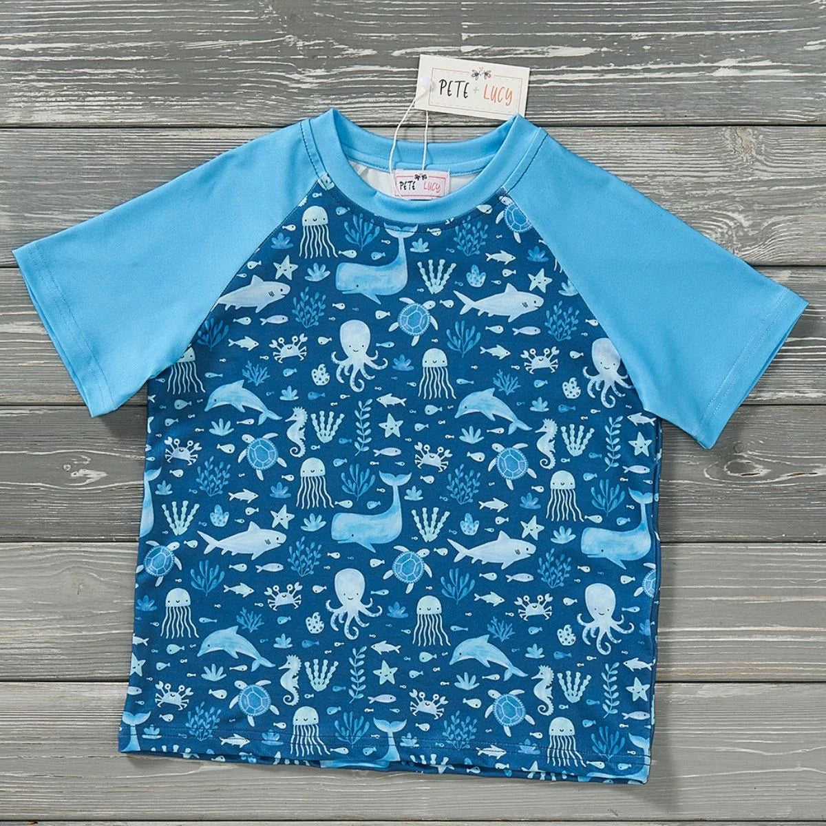 Pete & Lucy Under the Sea Boys Top